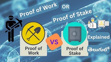 Proof of Work VS Proof of Stake: What