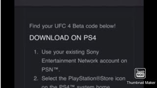 Ufc 4 beta codes in the description ...