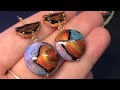 Amazing Faux Boulder Opal from Polymer Clay. Easy Technique
