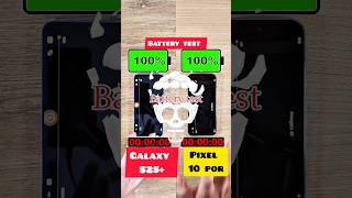 Samsung Galaxy S25 Plus vs Google Pixel 10 Pro battery test! #samsung #galaxys25 #plus #google#pixel
