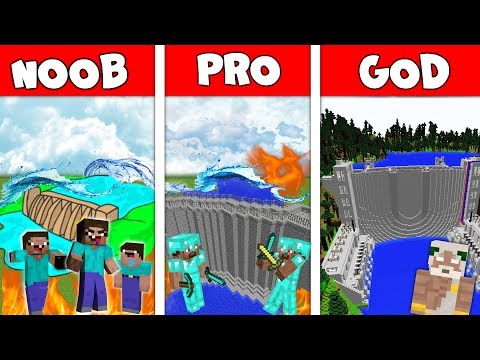 Видео: Minecraft NOOB vs PRO vs HACKER : DAM in minecraft / Animation