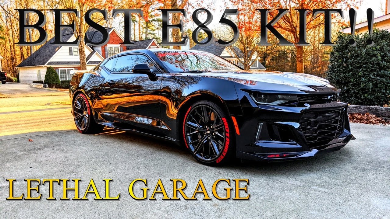 2018 Camaro ZL1 Flex Fuel Kit Installation 392 BrownBear YouTube