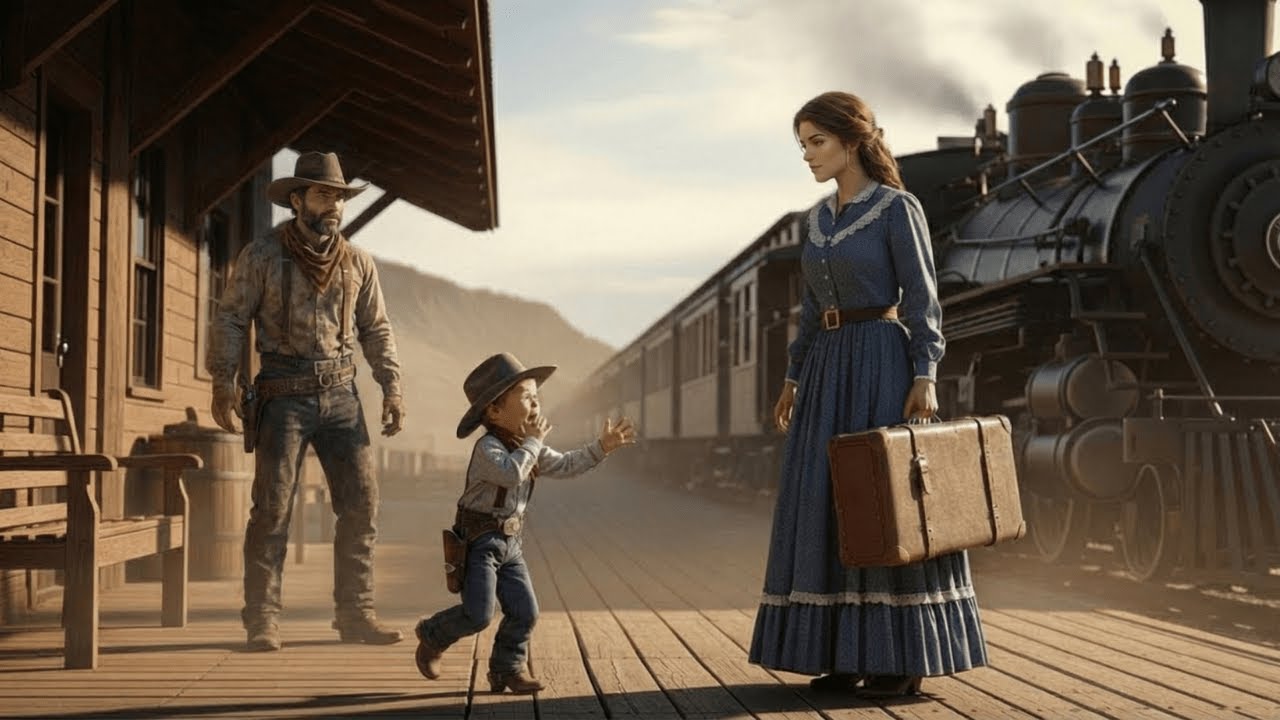 La novia que nadie conocía. El hijo del vaquero corrió: «¿Mamá?».