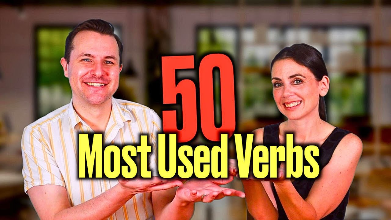 Top 50 Most Commonly Used English Verbs (With Free 3000 subscriber MEGA ...