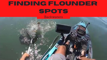 How to Find Flounder Spots - Backwater Channel Flounder Fishing