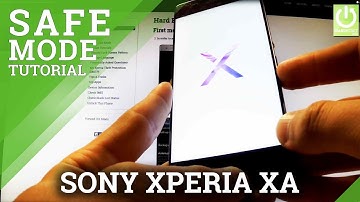 Safe Mode in SONY Xperia XA F3111 - Active and Quit Safe Mode in SONY