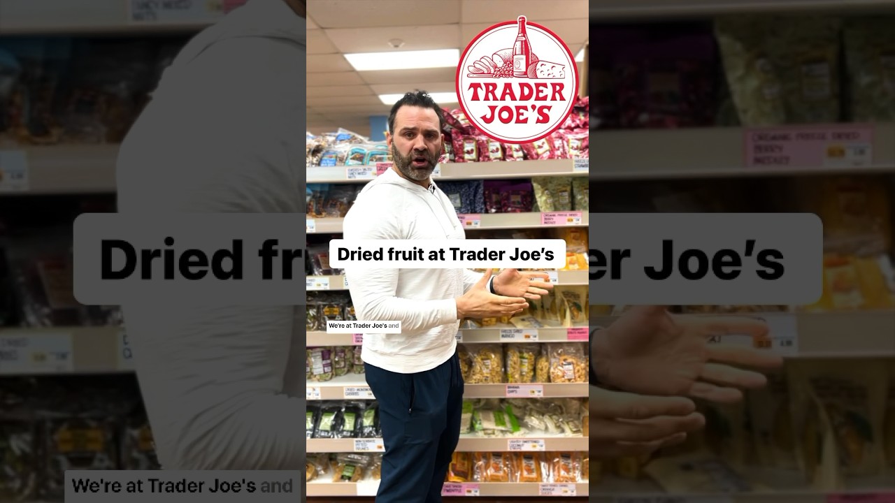 Dried fruit at Trader Joe’s