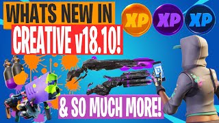PAINT GUNS, XP COINS, SIDEWAYS & MORE! Fortnite Creative Update!