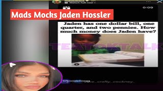 Mads Lewis Badly Makes Fun Of Jaden Hossler's Financial Problems - Nessa Barrett Reacts  !!