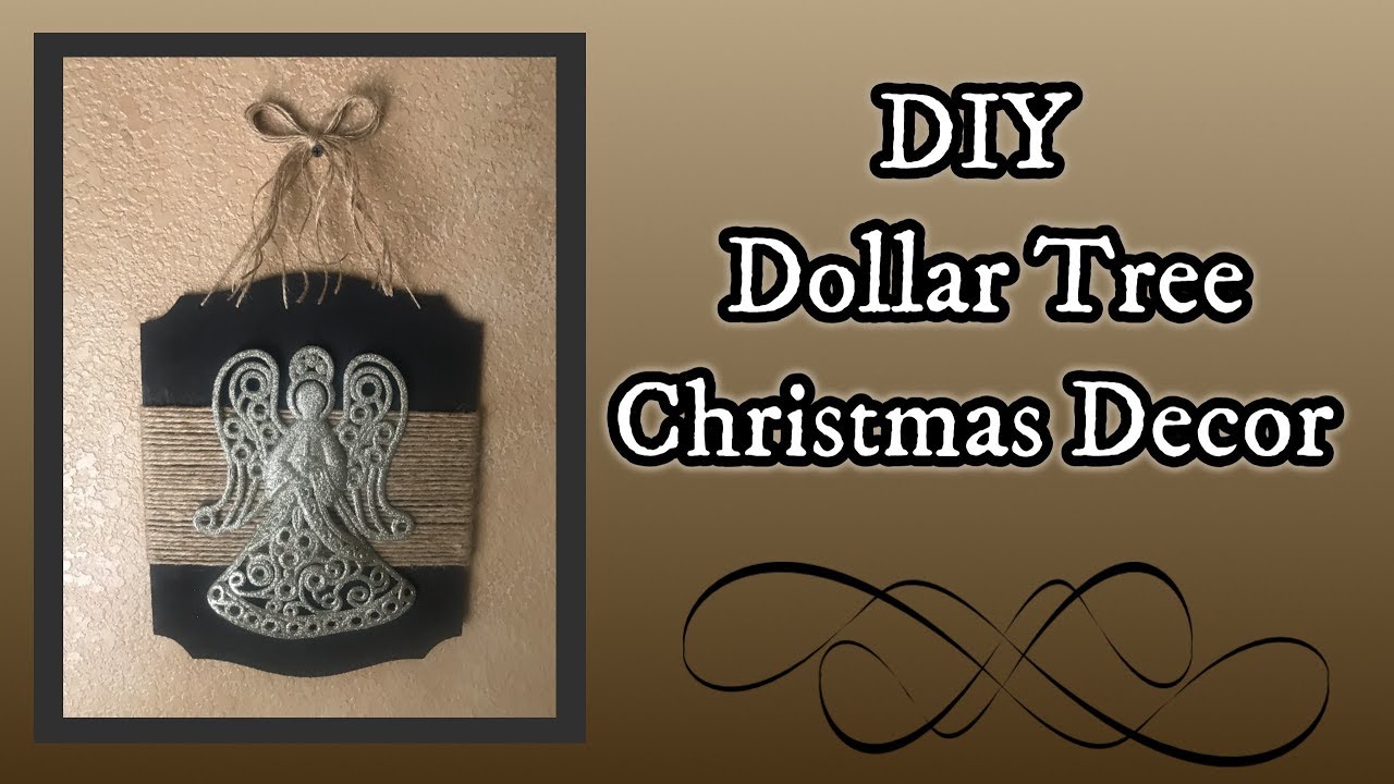  DIY  Dollar  Tree  Rustic Christmas  Decor  YouTube 