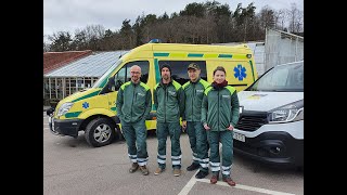 How ordynary Swedish driver bought 4 ambulans for Ukraine