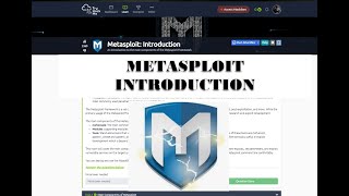 Metasploit Introduction TRYHACKME