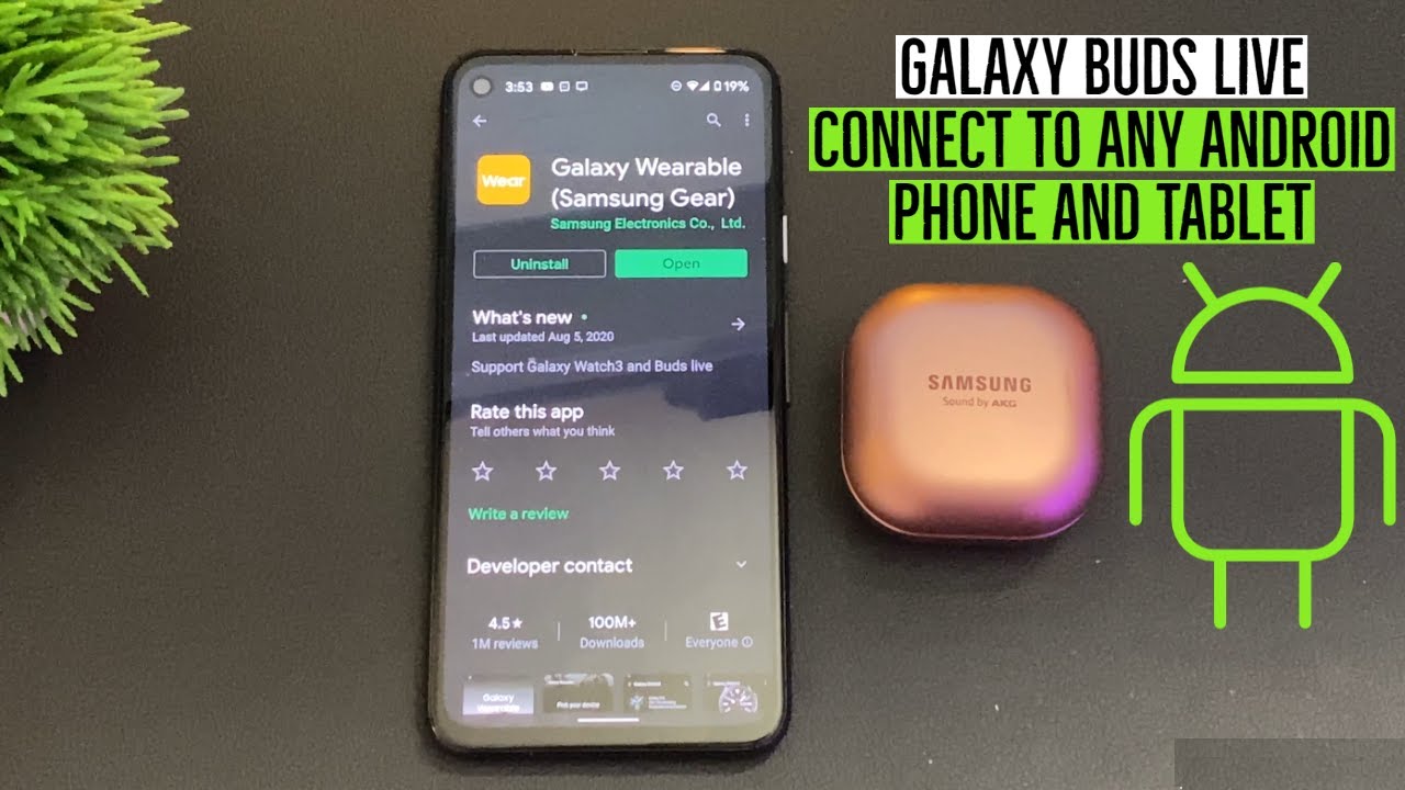 Comment connecter mes Galaxy Buds à mon smartphone ?