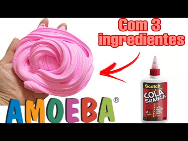 Receita slime, amoeba em Americana, SP