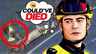 Vingegaard's Crash was 100% Avoidable. Here's the Evidence. by Cycling Highlights 83,382 views 1 month ago 9 minutes, 32 seconds