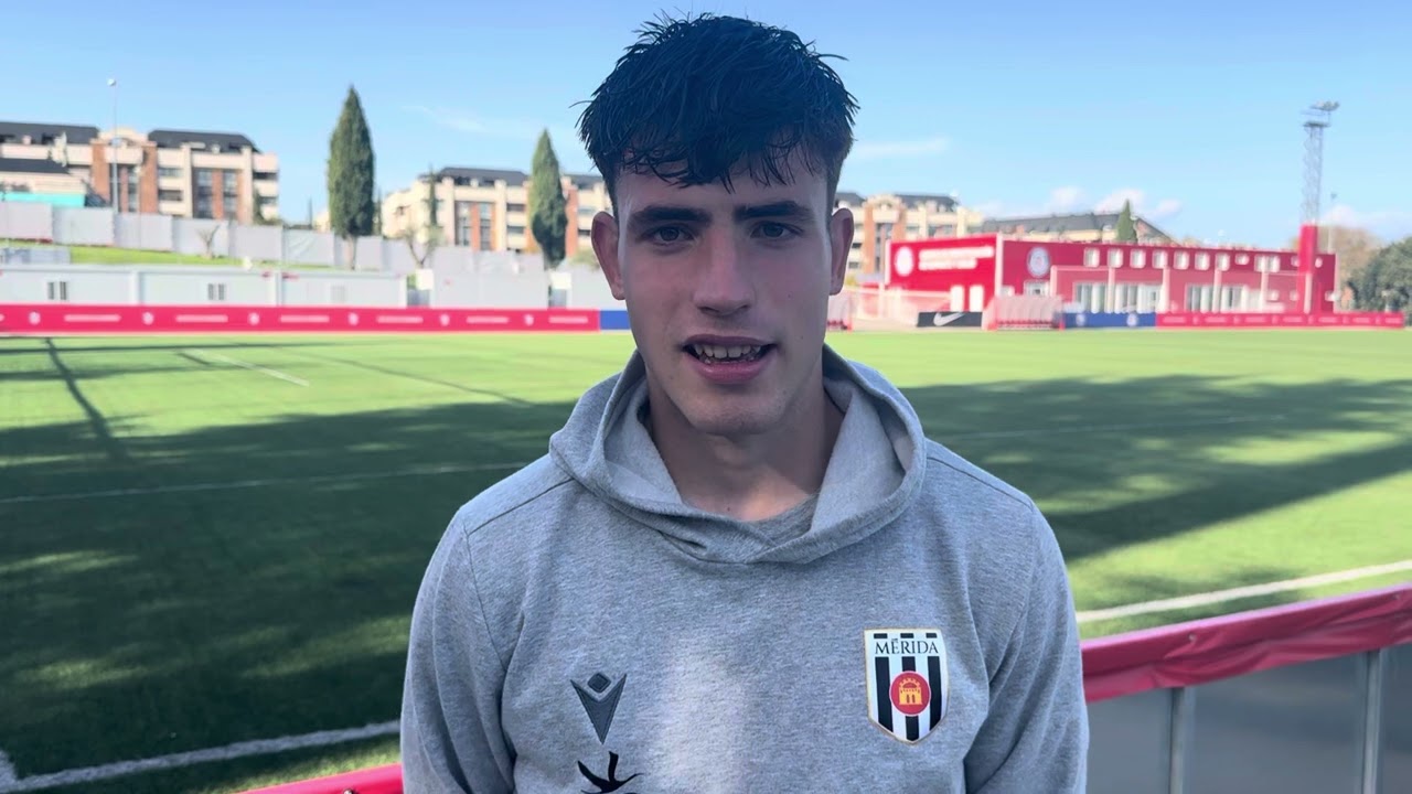 Declaraciones de Saúl del Cerro tras el Atleti B - Mérida | Temporada 24/25 | AD Mérida