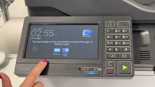 How to Login with a pin for Lexmark Cloud Print Management