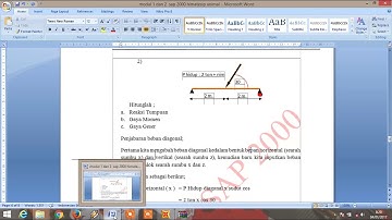 Modul 3 materi 1 dan 2 bimbel SAP 2000 HIMATESIP UNIMAL