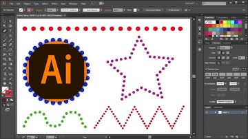How To Make Dotted Lines |$ Adobe illustrator Tutorial