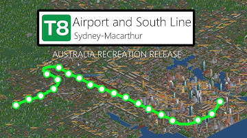 OpenTTD Airport and South Line