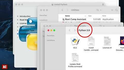 Install Python 3.9.5 on Big Sur