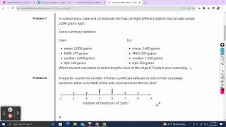 Illustrative Mathematics Algebra 1 Unit 1 Lesson 11 Part 1 EXPLAINED