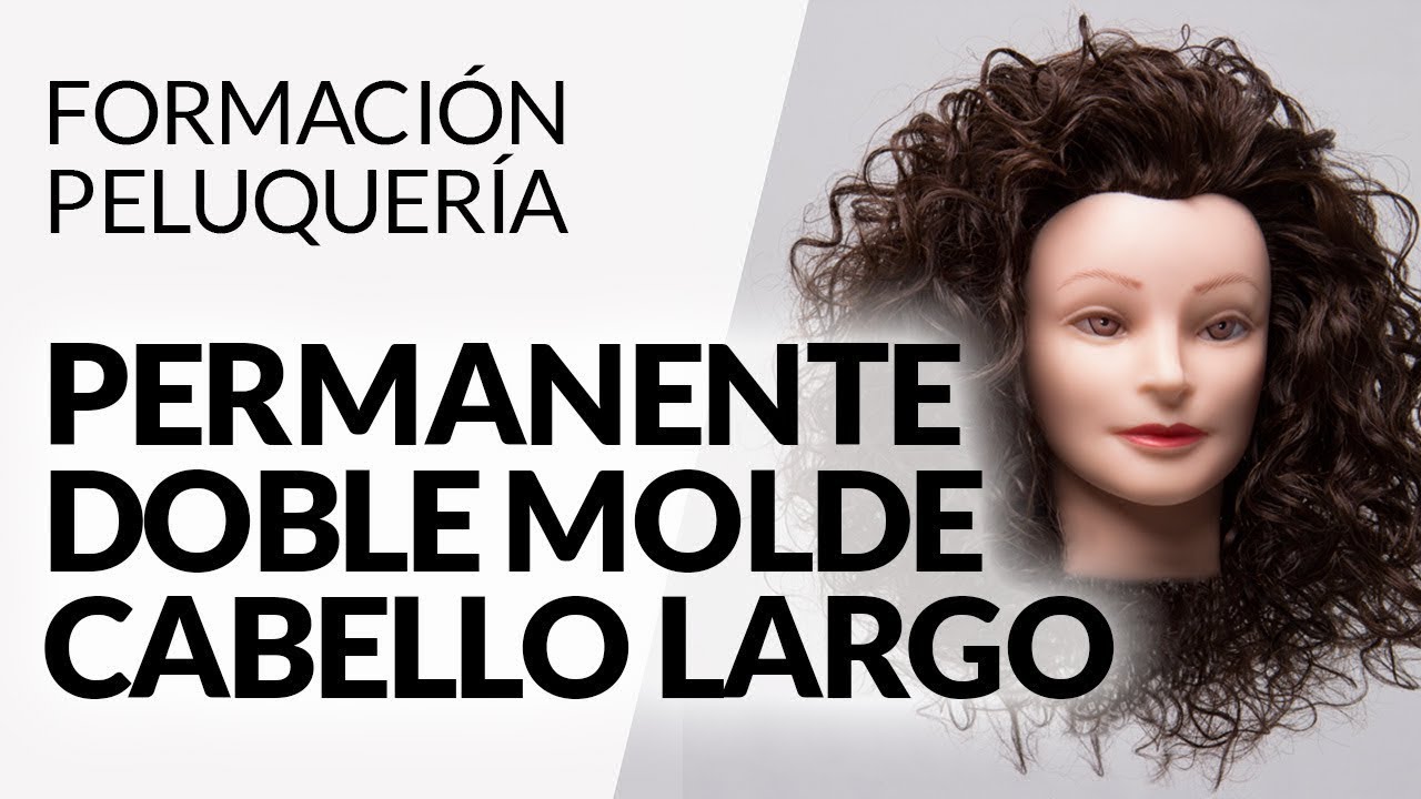 Cómo Hacer Permanente Doble Molde En Cabello Largo Youtube