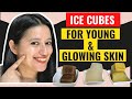 Benefits of Ice on Face || Applying Ice on Face For Glowing Tight Skin