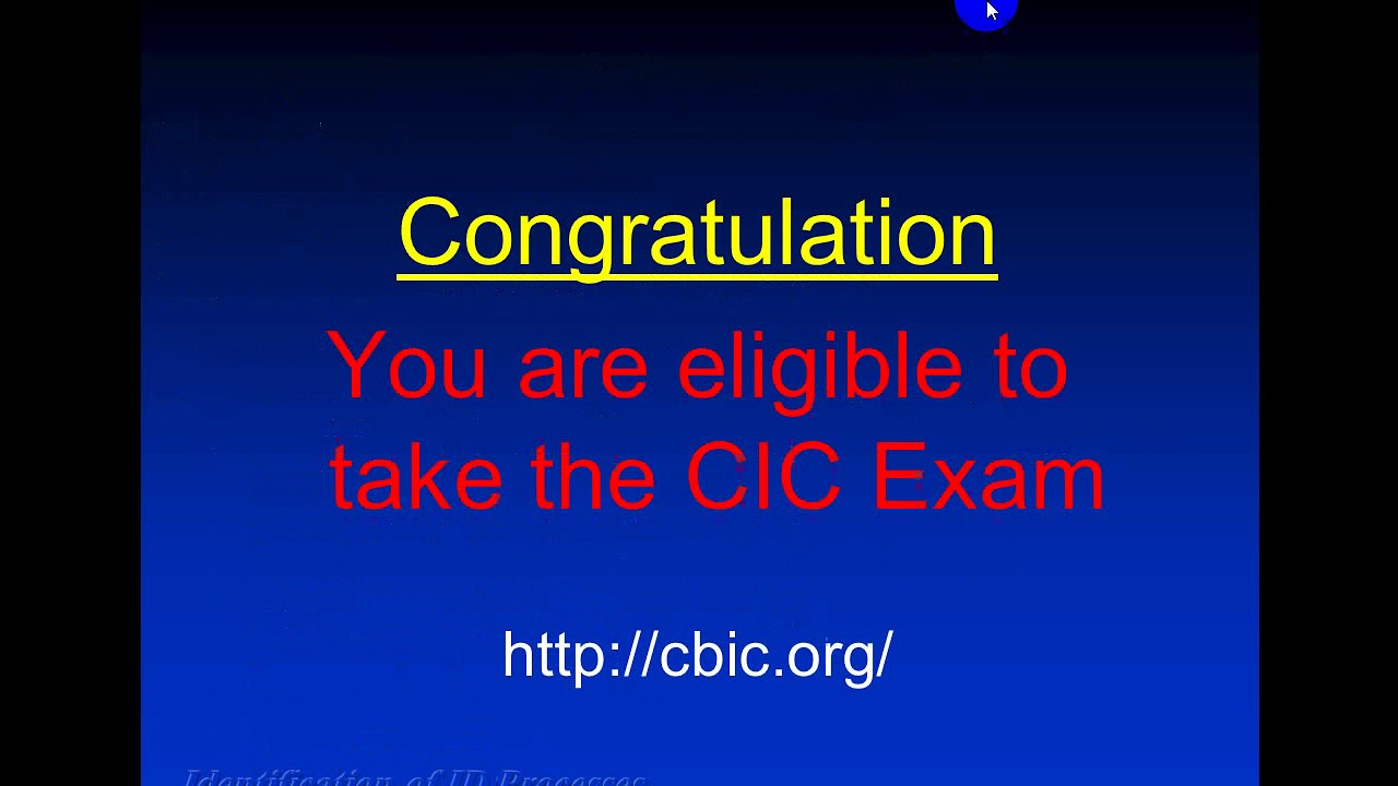 1. First session in infection control course CBIC pass Center - YouTube