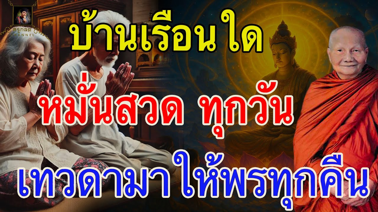 บ้านเรือนใด หมั่นทำเป็นประจำ เทวดาจะมาให้พรที่บ้านท่านทุกคืน @krukodchannel