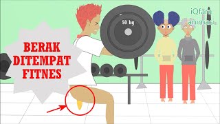 berak ditempat fitnes - animasi lucu