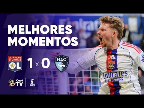 MELHORES MOMENTOS: LYON 1 X 0 LA HAVRE | LIGUE 1 2025/2026 | 16ª RODADA