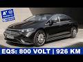 2026 Mercedes-Benz EQS Facelift Modellpflege bringt 800 Volt und bis zu  926 km Reichweite!