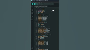 How to code a obstacle avoidance robot   #arduinocode #coding#arduino #programming  #diyprojects