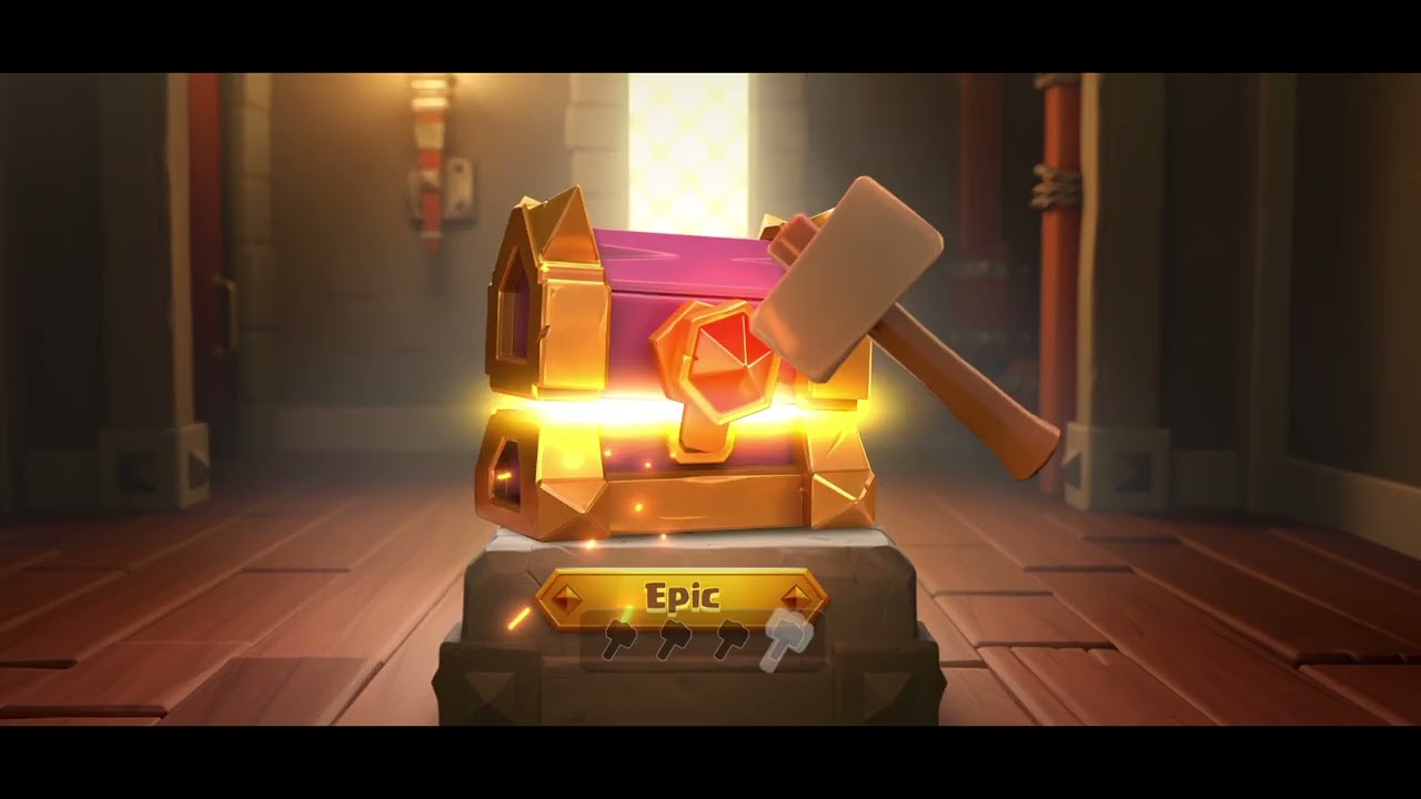 TREASURE HUNT || EPIC OPENING CRATE || CLASH OF CLANS
