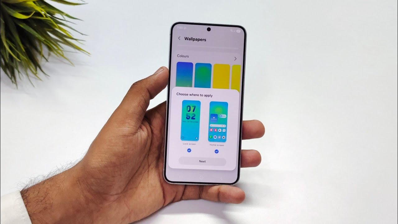 OneUi 8 New Wallpaper | Android 16 Hidden Features | Samsung Galaxy S25 Live Wallpaper 