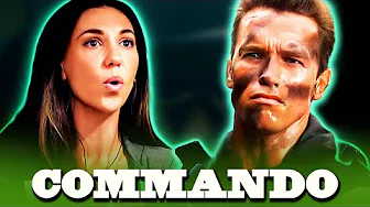 COMMANDO (1985) Movie Reaction w/ Coby FIRST TIME WATCHING