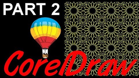 Corel Draw Tips & Tricks Cool Pattern and 2 ways to make it Part 2