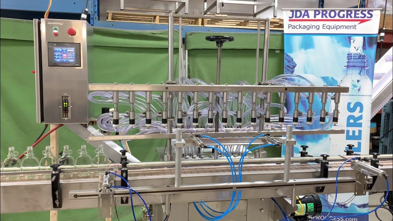 Maple Syrup Filling Bottling Machine , Automated Liquid Filler , USA