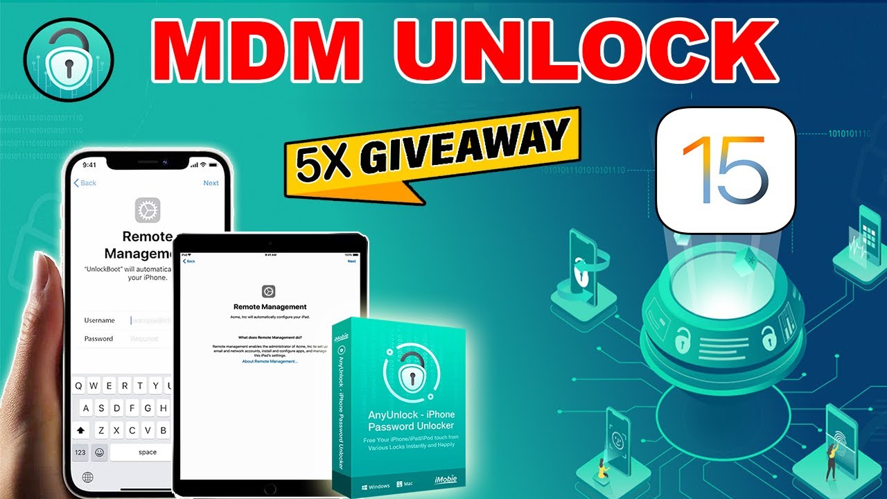 Unlock & Bypass MDM iPhone/iPad Remote Management Lock Without
