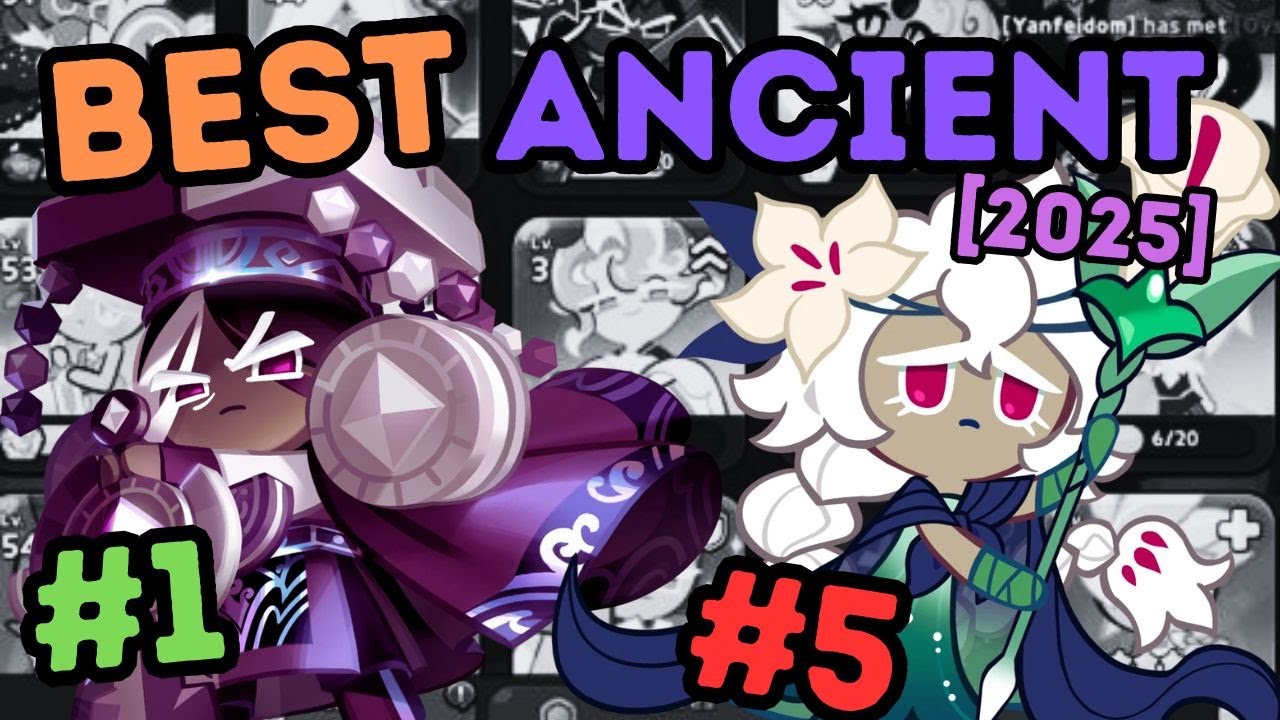 Ranking All ANCIENT COOKIES From WORST To BEST in Cookie Run Kingdom ...