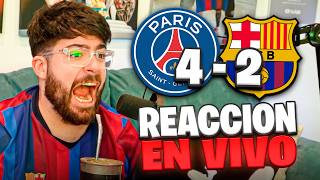PSG HUMILIATES BARCELONA AND THE CHAT DRIVES LA COBRA CRAZY: LIVE REACTION, AUDIOS, AND DONATIONS!