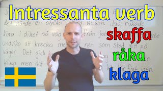 Intressanta verb (text) SFI