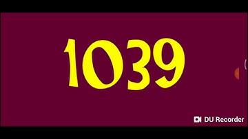 Challenge Countdown from 1100 (Speed x3)