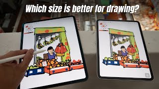 11 vs 13-inch iPad Pro (or Air): Which size to get for drawing?