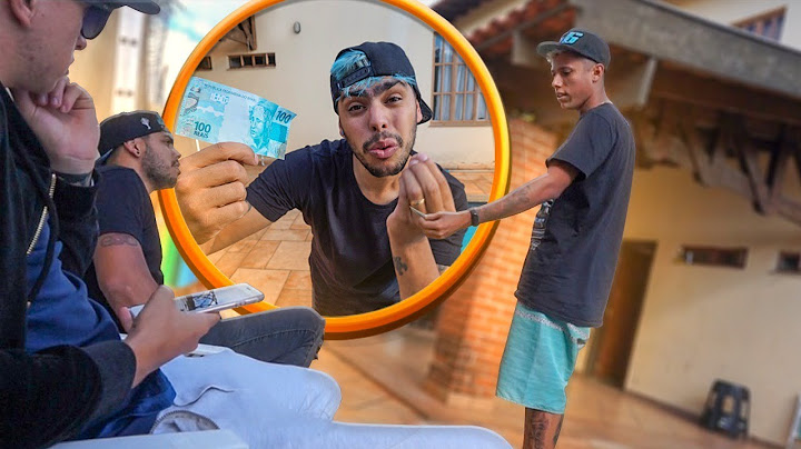 TESTANDO A HONESTIDADE DOS MEUS AMIGOS ✶perdi cem reais✶ELE  FOI HUMILDE