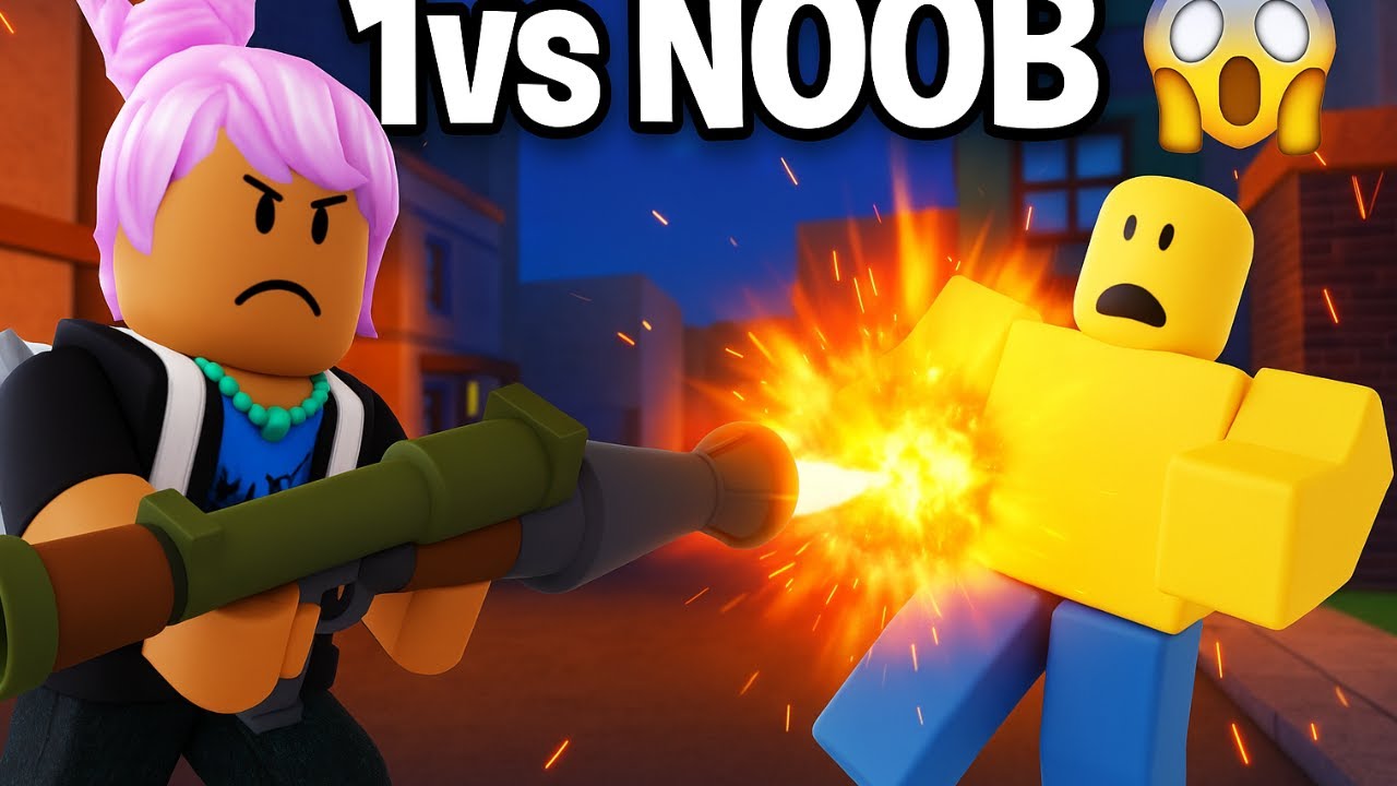 💥 1 vs NOOB in Rivals Roblox! - YouTube