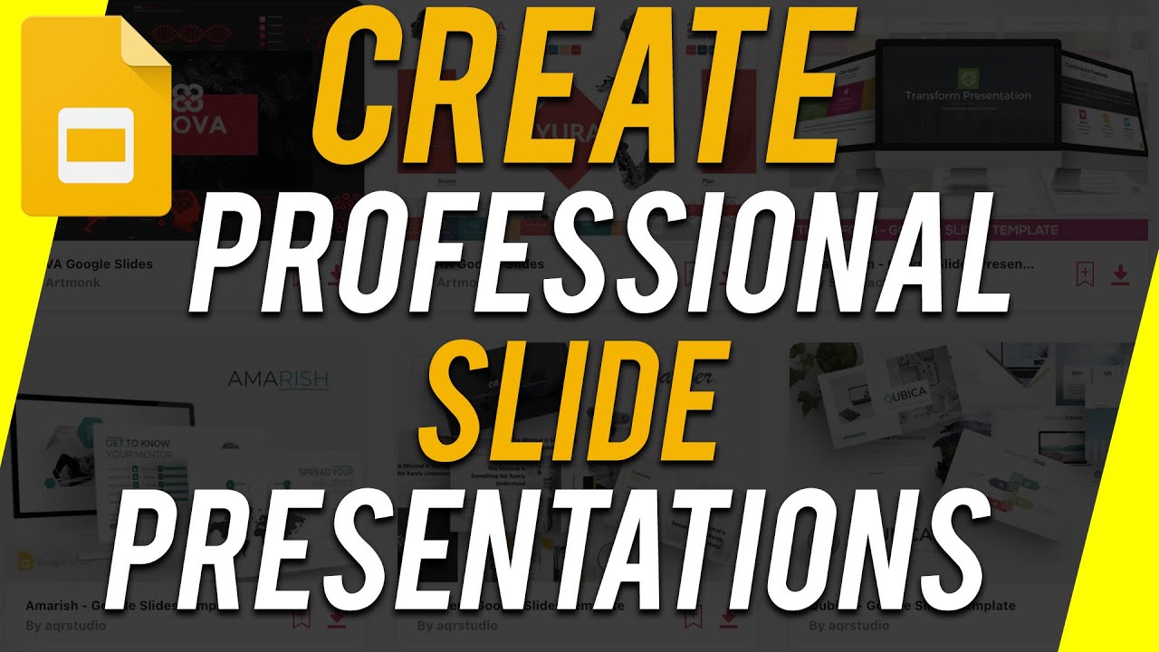 how to make a presentation with google slides