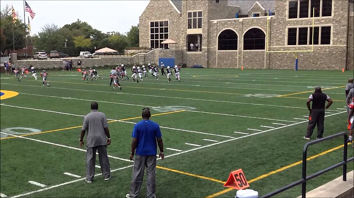 Andre Benson OLB #22 Westlake Bulldogs vs MoHo Lio...