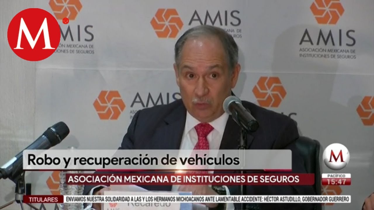 Informe de robo y recuperación de vehículos: AMIS